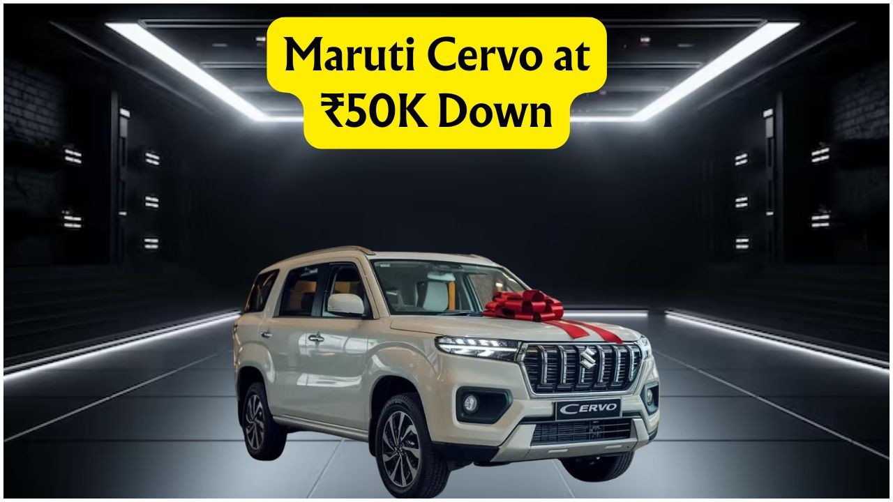 ₹50,000 में 2025 की सबसे स्टाइलिश Maruti Cervo: टचस्क्रीन और सेफ्टी फीचर्स के साथ!