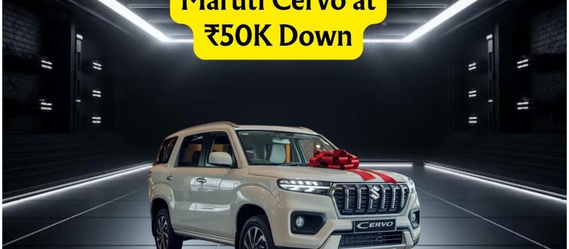 ₹50,000 में 2025 की सबसे स्टाइलिश Maruti Cervo: टचस्क्रीन और सेफ्टी फीचर्स के साथ!